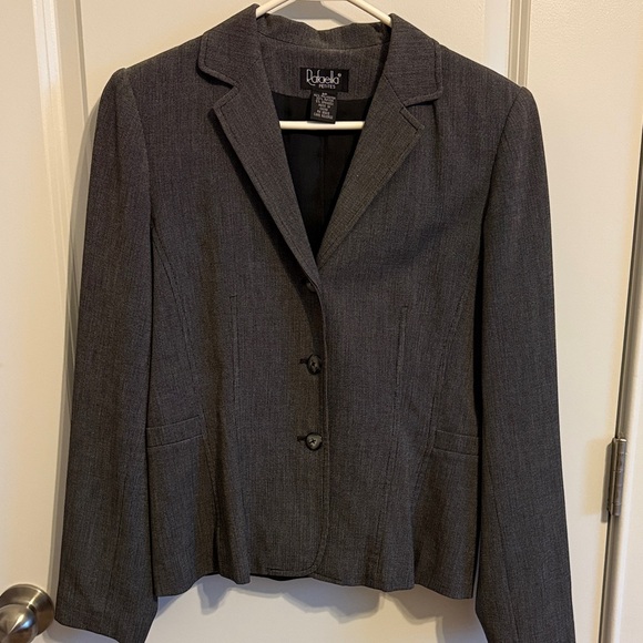 Rafaella Charcoal Women's Pantsuit - Picture 3 of 3